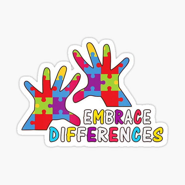 Item preview, Autism Awareness Kindness Embrace Differences designed and sold by momecreative.