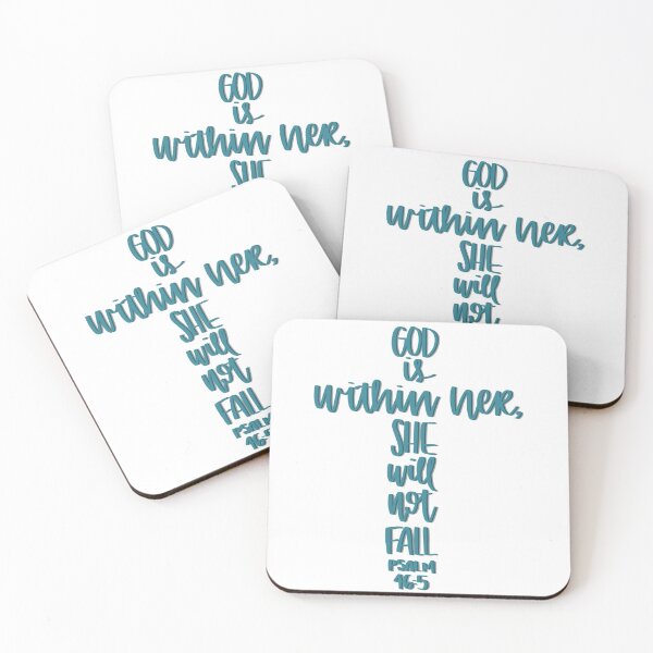 Item preview, Psalms 46:5 Sticker - Blue designed and sold by Amber's  Journaling Co..