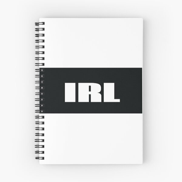 Item preview, IRL In Real Life Words Millennials Use designed and sold by ProjectX23.
