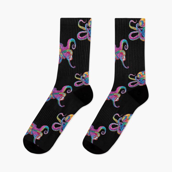 Item preview, Watercolor Rainbow Octopus designed and sold by bslatecreations.