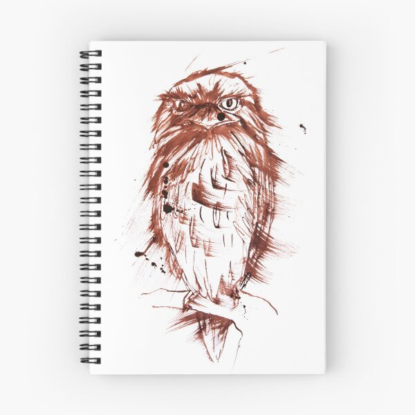 Item preview, "Hi" Tawny Frogmouth designed and sold by Running Duck Studio.