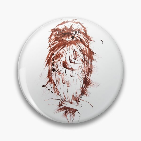 Item preview, "Hi" Tawny Frogmouth designed and sold by Running Duck Studio.