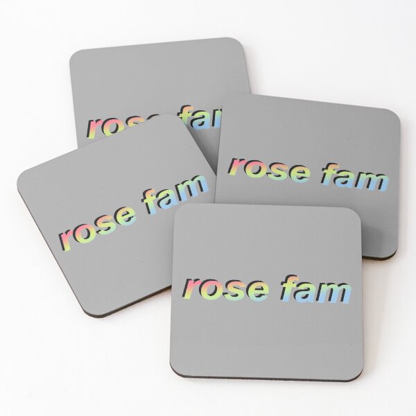 Item preview, rose fam – red/blue designed and sold by dalvago.