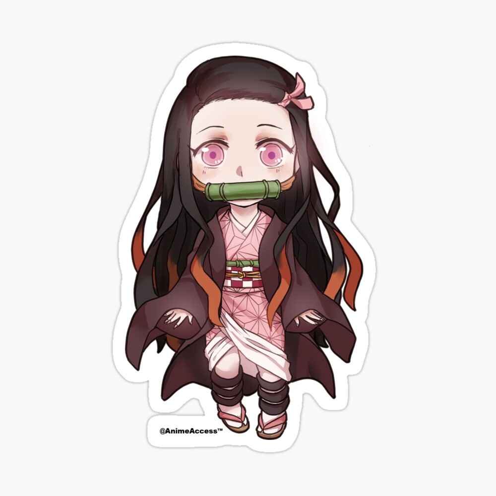 Demon Slayer Nezuko Kamado Kimetsu No Yaiba Art Board Print By Tyty Redbubble