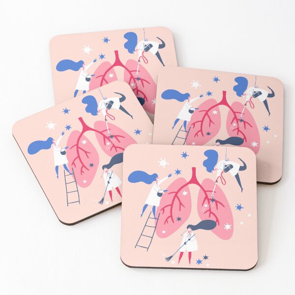 Item preview, Doctors and nurses clean the lungs of the virus designed and sold by Dina Konovalova.