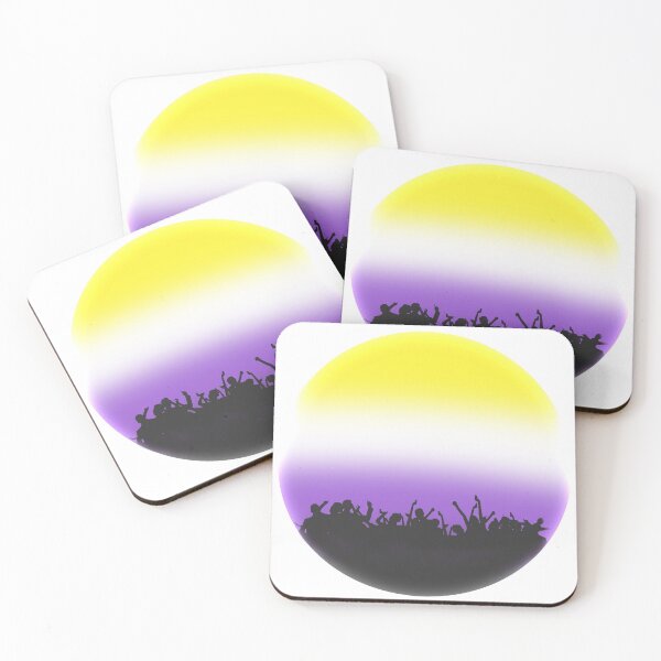 Item preview, Subtle Non Binary flag designed and sold by dee-arts.