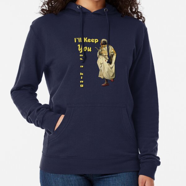 Wache halte dich Leichter Hoodie