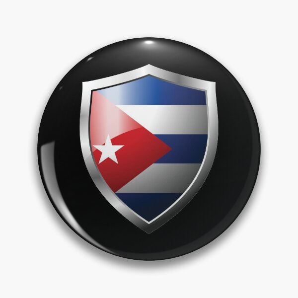Item preview, Strong Cuba Flag Shield Country designed and sold by HelloFromAja.