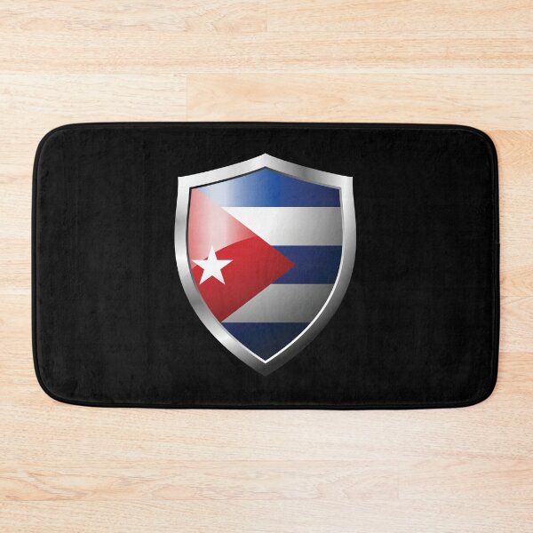 Item preview, Strong Cuba Flag Shield Country designed and sold by HelloFromAja.