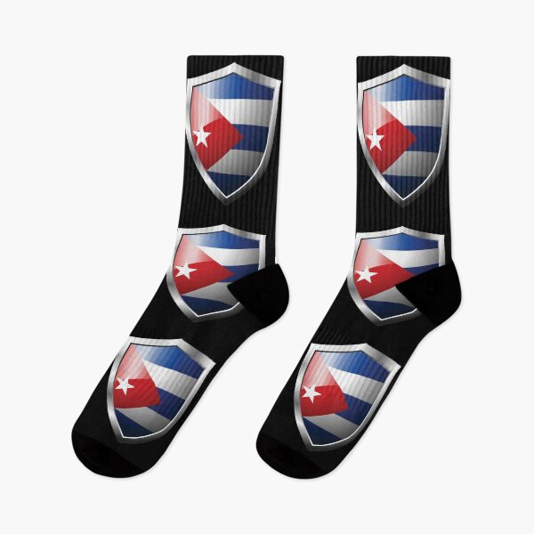 Item preview, Strong Cuba Flag Shield Country designed and sold by HelloFromAja.