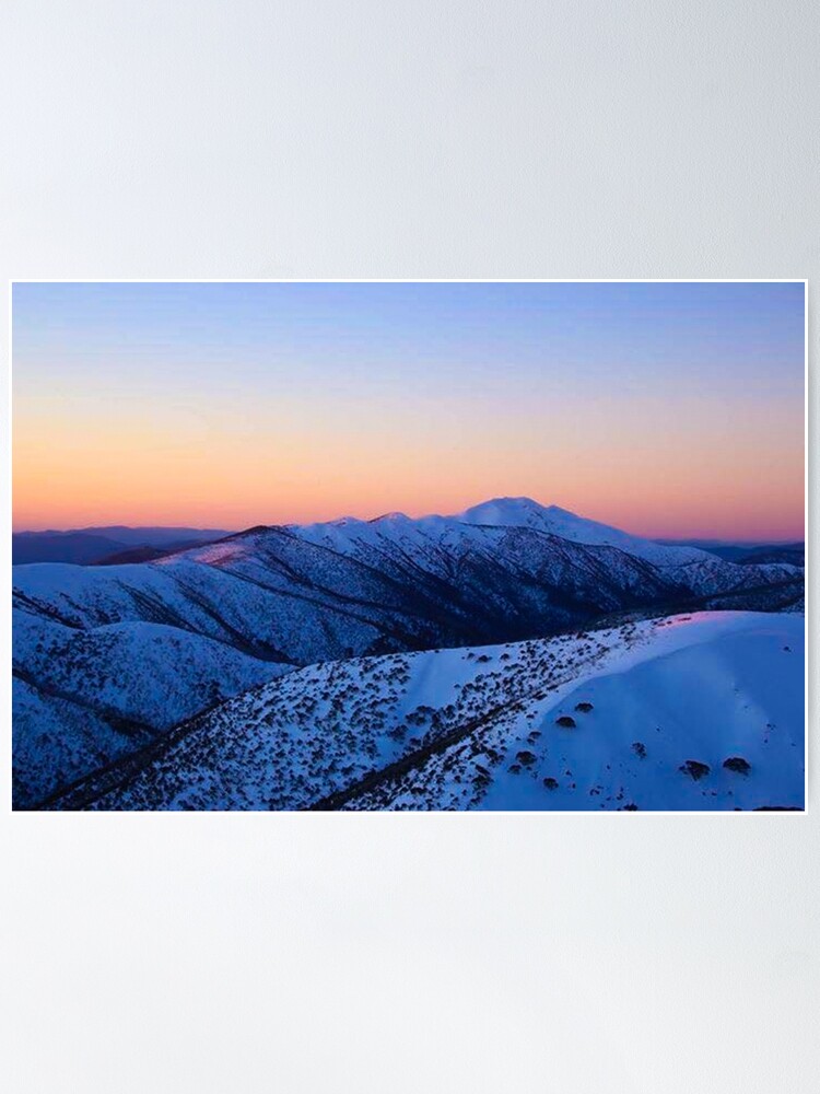 Thumbnail 2 of 3, Poster, Mt Hotham Landscape designed and sold by StylishTayla.