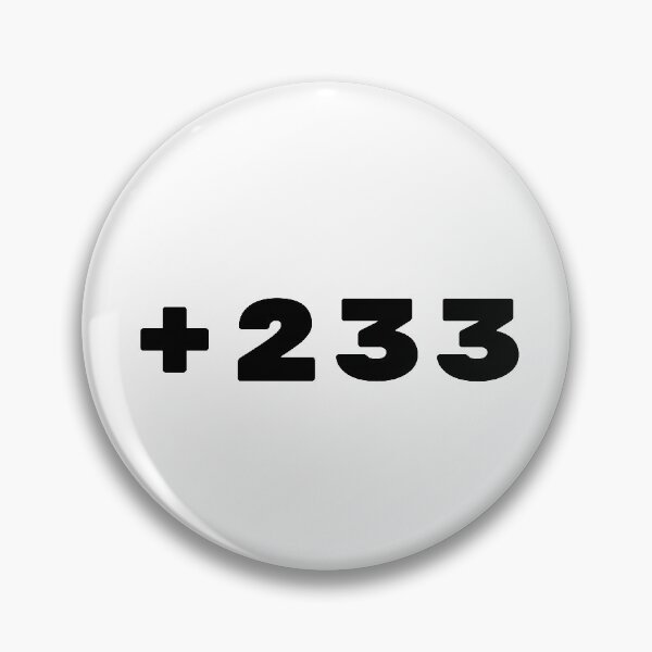 Item preview, +233 Ghana Country Code designed and sold by DogAccount.