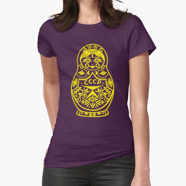 Matryoshka CCCP Fitted T-Shirt