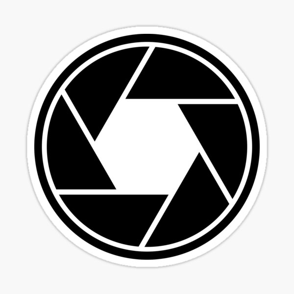 Item preview, Photographer Aperture sticker designed and sold by trqffic.