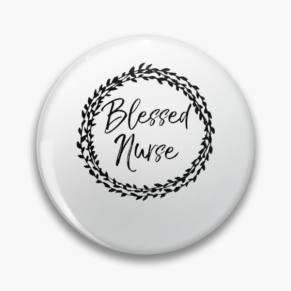 Item preview, Blessed Nurse Flower Circle designed and sold by TNDesignStudio.
