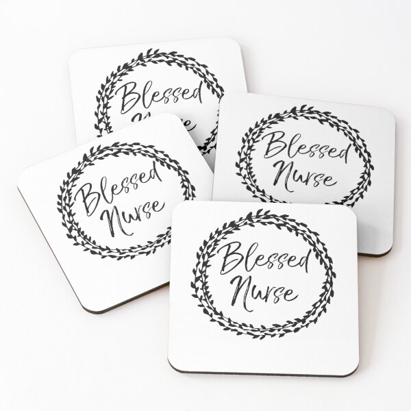 Item preview, Blessed Nurse Flower Circle designed and sold by TNDesignStudio.