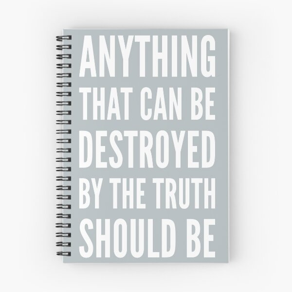 Item preview, anything that can be destroyed by the truth should be designed and sold by QuoteSpirations.
