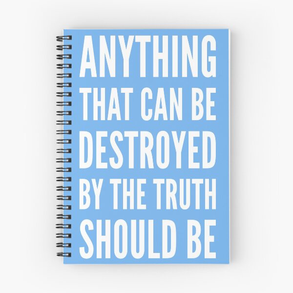 Item preview, anything that can be destroyed by the truth should be designed and sold by QuoteSpirations.