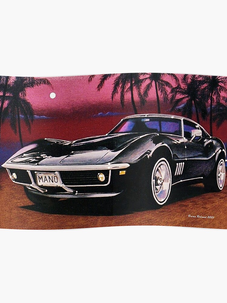 1969 Corvette Stingray >> 1969 Chevrolet Corvette Poster 1969 Corvette Stingray >> 1969 Chevrolet Corvette Poster