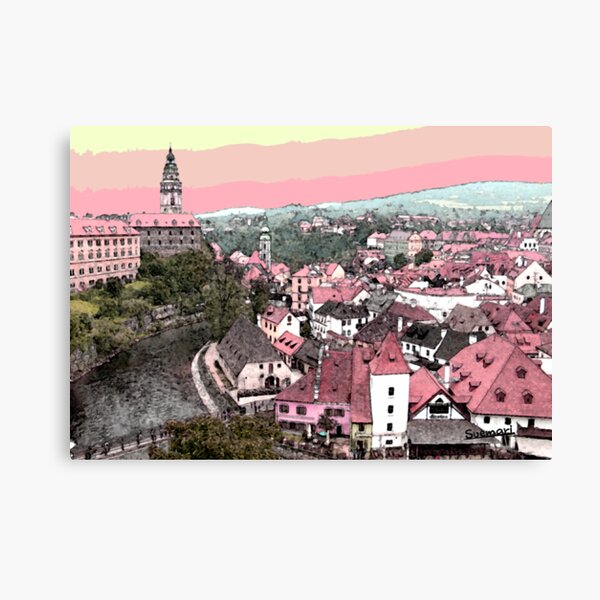 Cesky Krumlov Canvas Print