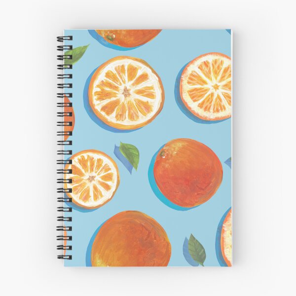 Item preview, Orange juicy bright fruit seamless pattern designed and sold by Fishik.