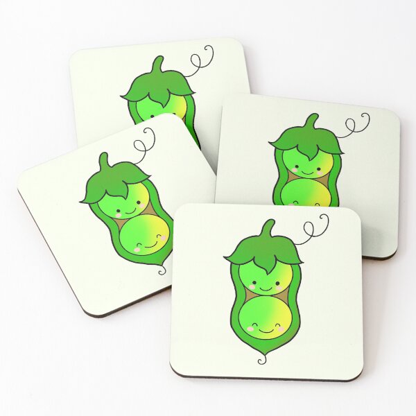 Item preview, Cute kawaii peas designed and sold by AP-Style-Loft.