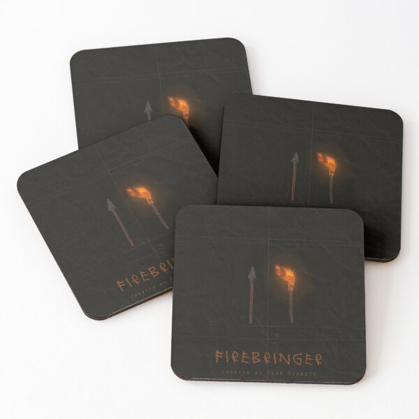 Item preview, Firebringer minimalistic poster designed and sold by loesidk.