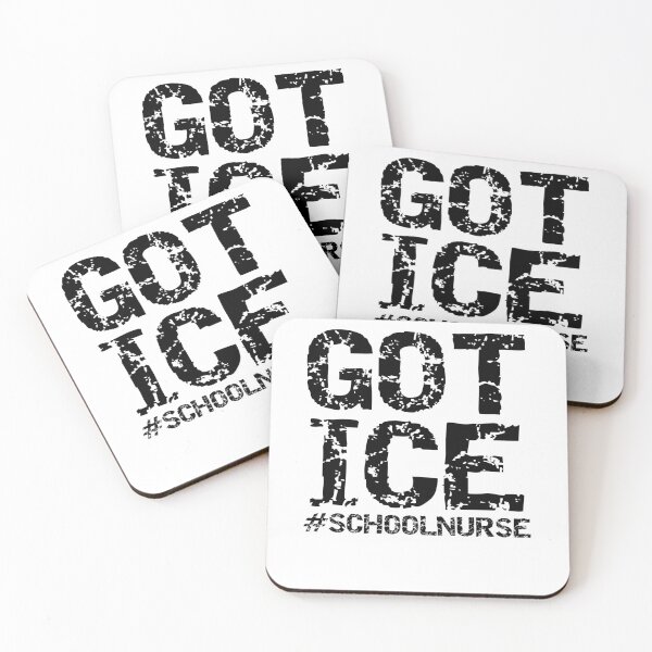 Aperçu de l'œuvre Got Ice #SchoolNurse Nursing Gift créée et vendue par TNDesignStudio.