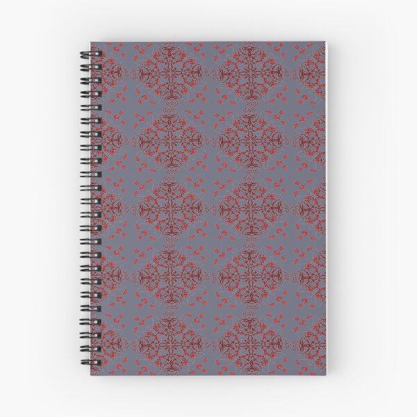 Item preview, Elegant Classic Vintage Floral Damask Red Blue Mix designed and sold by Artification.