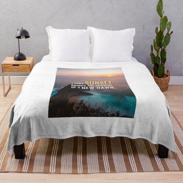 Item preview, Colorful Motivation - Every Sunset brings a New Dawn designed and sold by hiunlimit.