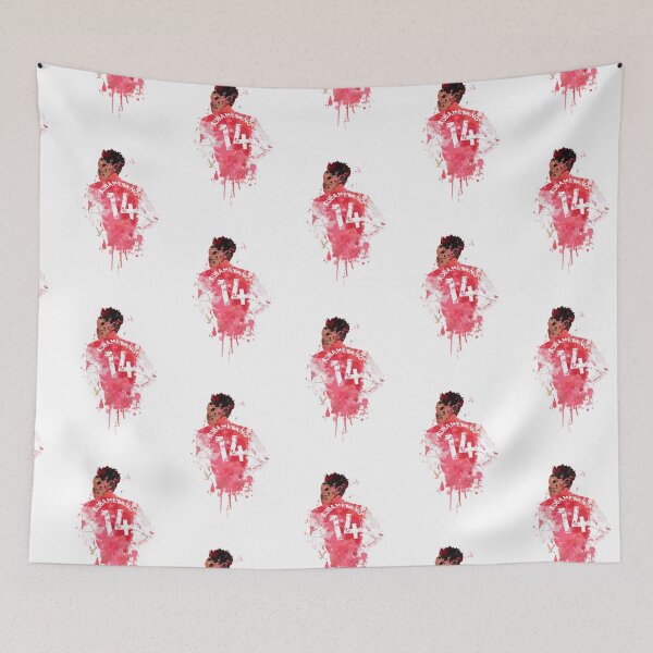 Item preview, Aubameyang Number 14 Art designed and sold by FootballArcade.