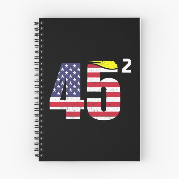 Item preview, Trump 45 Squared Re-Elect 2020 Second Term designed and sold by 2blackcherries.