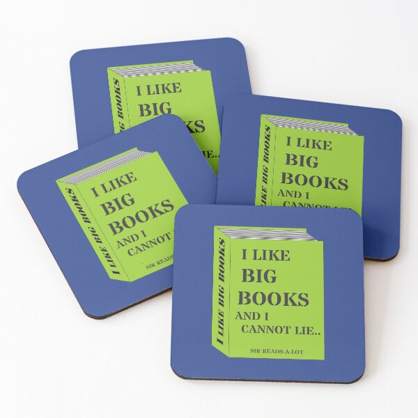 Item preview, I LIKE BIG BOOKS AND I CANNOT LIE.. by Sir Reads-a-Lot designed and sold by Rob Price.