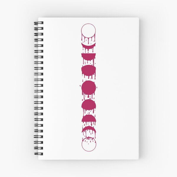 Item preview, Dripping moon phase PINK designed and sold by bistraja.