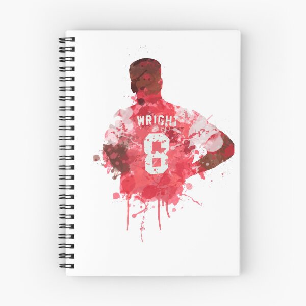 Item preview, Wright Number 8 Art designed and sold by FootballArcade.