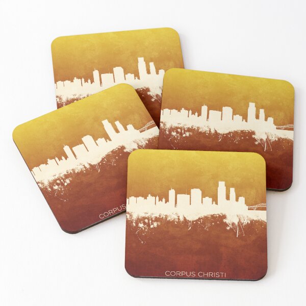 Item preview, Corpus Christi Texas Skyline designed and sold by ArtPrints.
