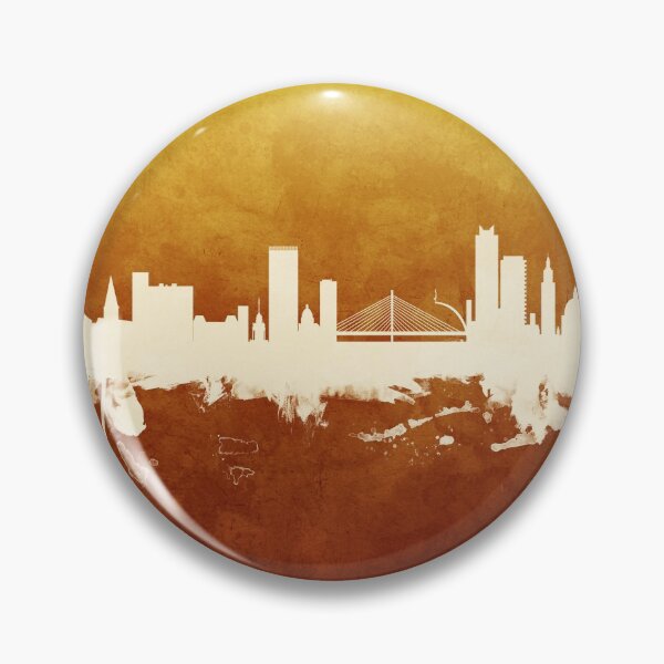 Item preview, Liege Belgium Skyline designed and sold by ArtPrints.