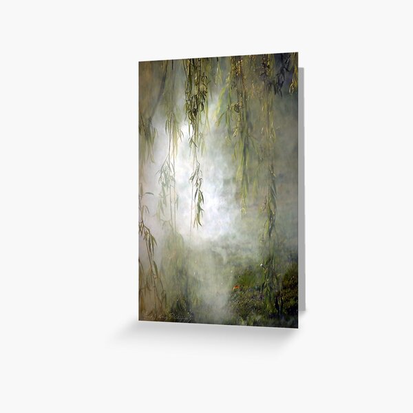 Weepin Willows Greeting Card
