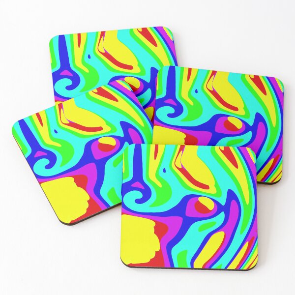 Trippy Coasters (Set of 4)