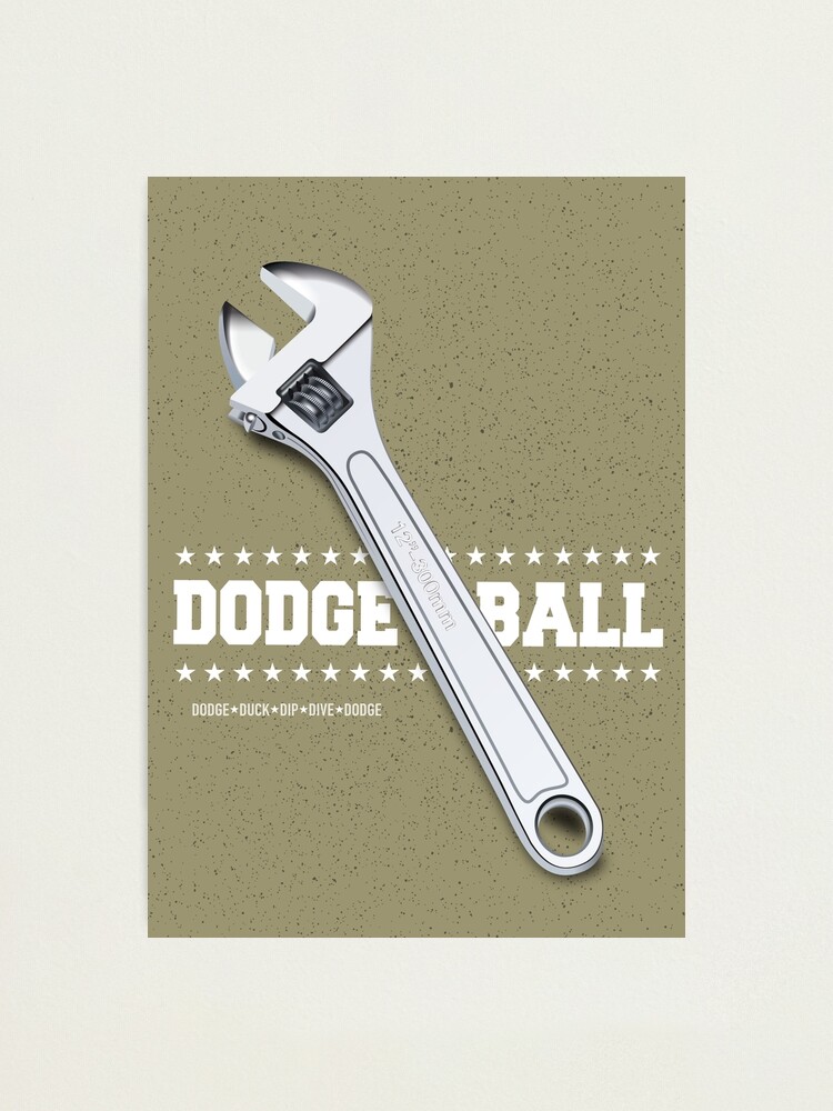 Alternate view of Dodgeball - Alternative Movie Poster Photographic Print