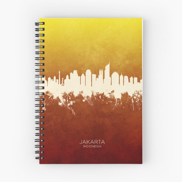 Item preview, Jakarta Skyline Indonesia designed and sold by ArtPrints.