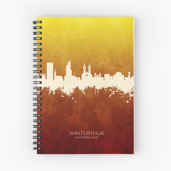 Item preview, Winterthur Switzerland Skyline designed and sold by ArtPrints.