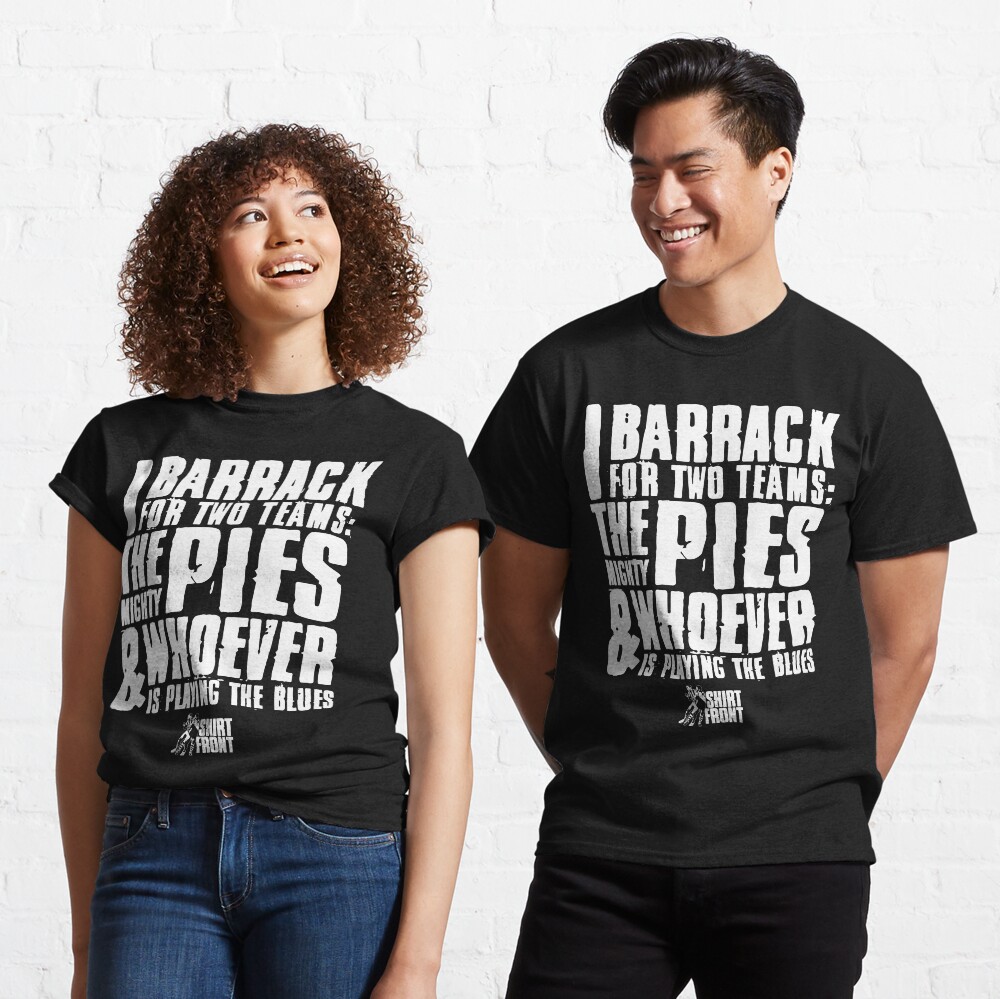 Two Teams: Pies Classic T-Shirt