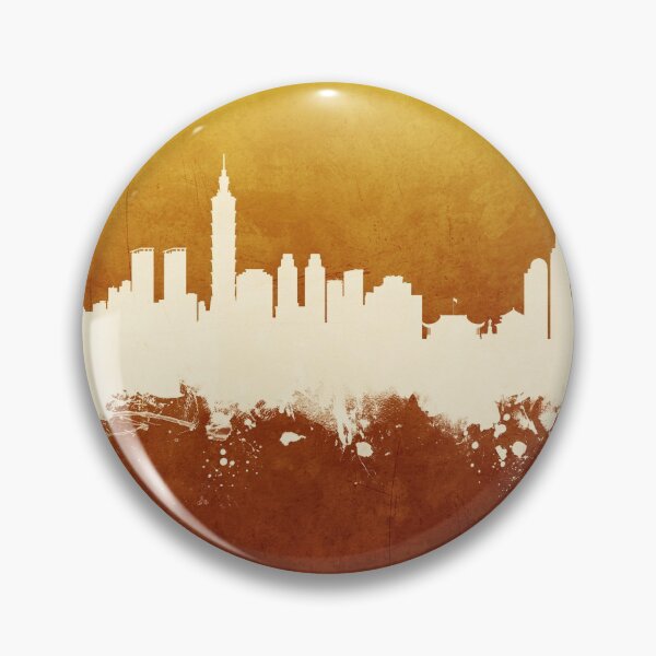 Item preview, Taipei Taiwan Skyline designed and sold by ArtPrints.