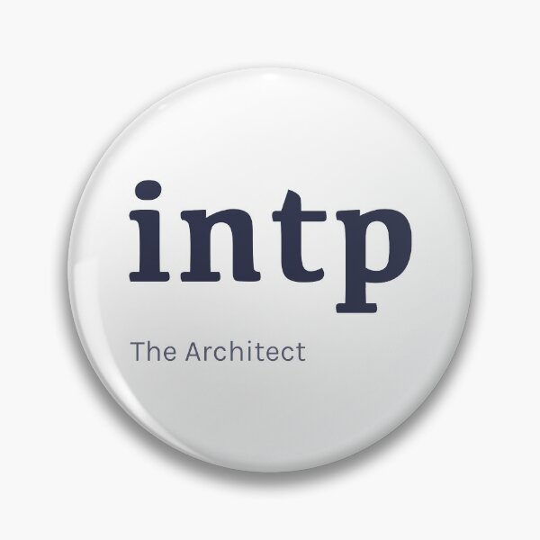 Item preview, Blue Personality Type INTP, The Architect designed and sold by wjrtapp.