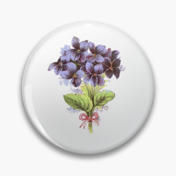 Item preview, Purple Flower Vintage Sticker designed and sold by laurencude.