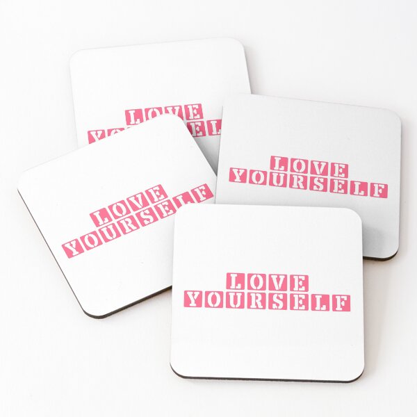 Item preview, LOVE YOURSELF | Pink designed and sold by NobodysHero.