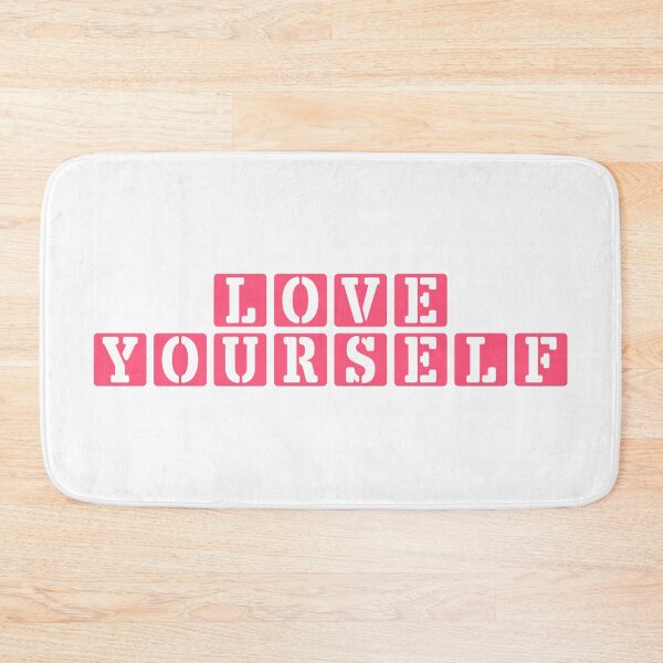 Item preview, LOVE YOURSELF | Pink designed and sold by NobodysHero.