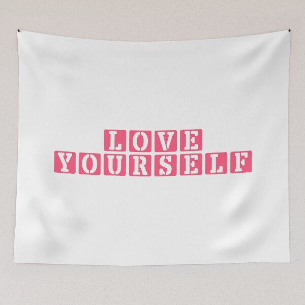 Item preview, LOVE YOURSELF | Pink designed and sold by NobodysHero.