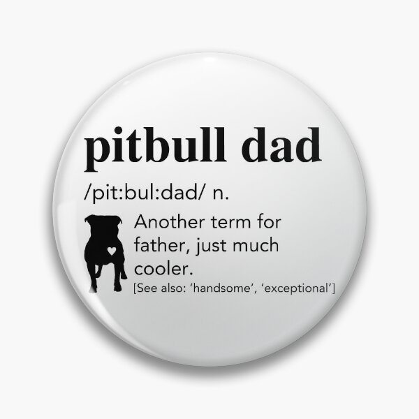 Item preview, Pitbull Dad Definition - Pit bull Dad - Pitbull Dad Gift designed and sold by JukeLox.